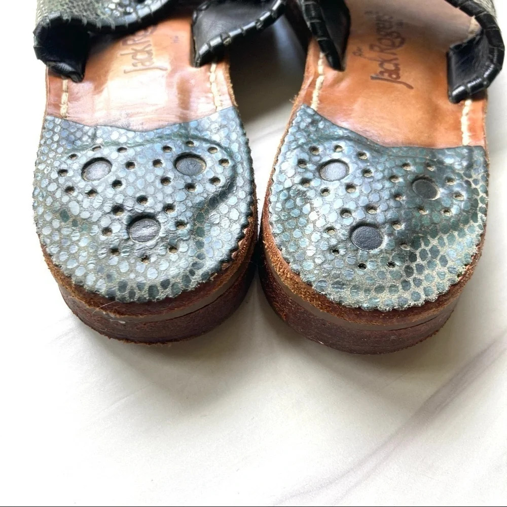 Jack Rogers Navajo Sandals Reptile 8‎ - Picture 6 of 7